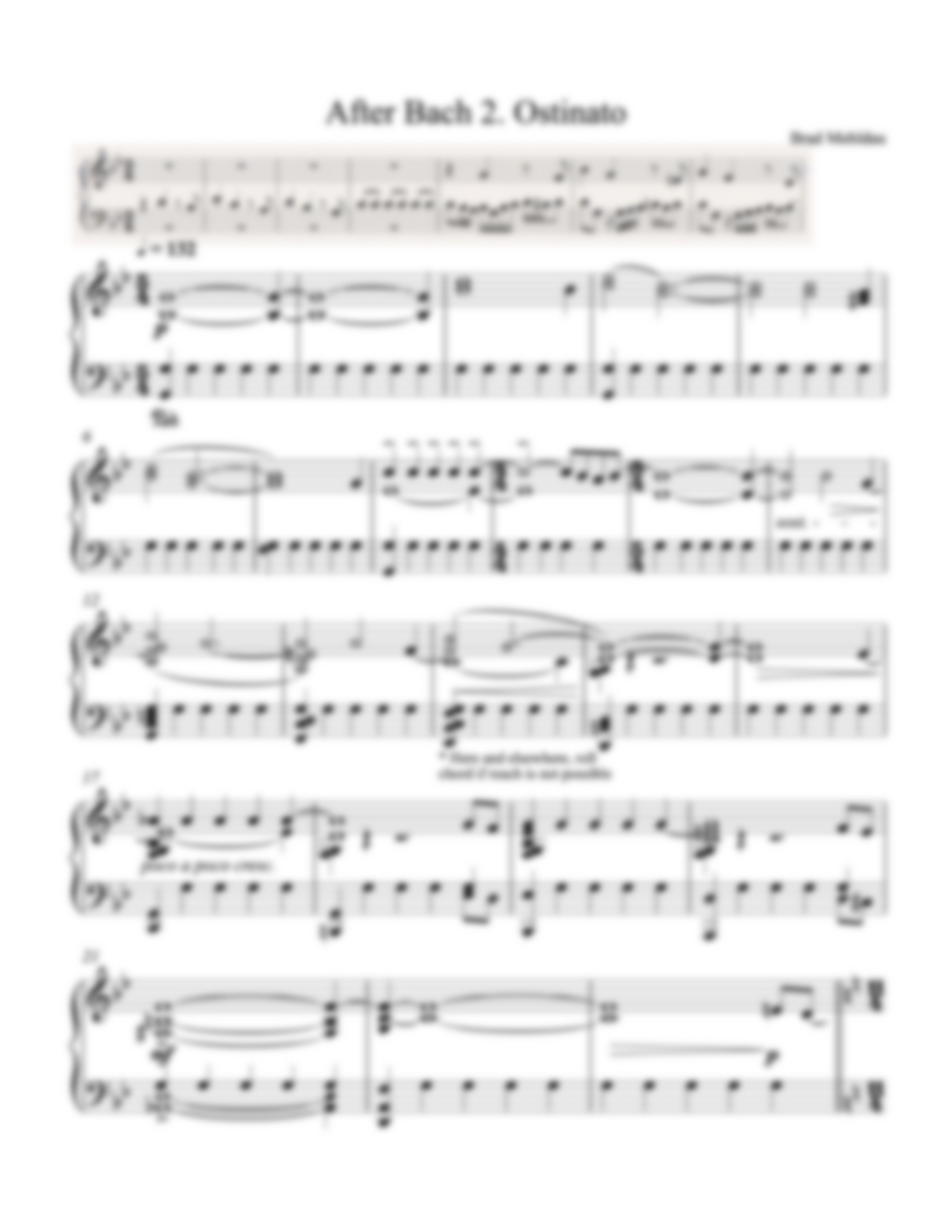 After Bach 2. Ostinato