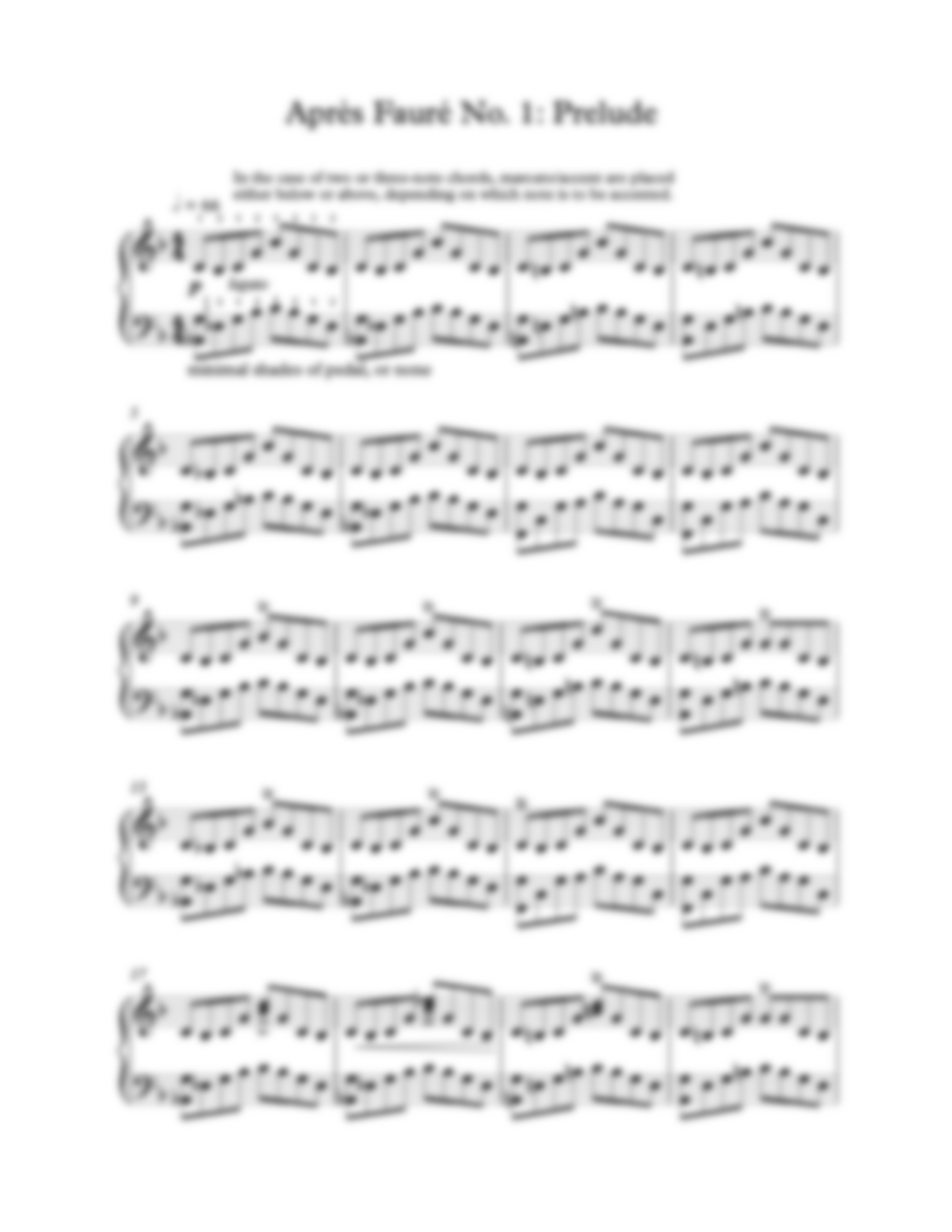 Après Fauré (Complete)
