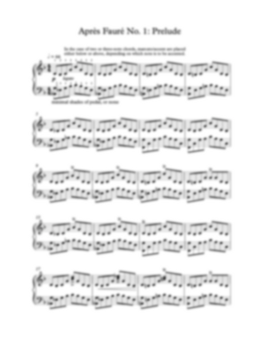 Après Fauré (Complete)