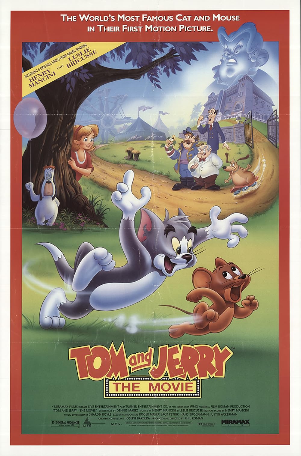 Music from Tom and Jerry, The Movie