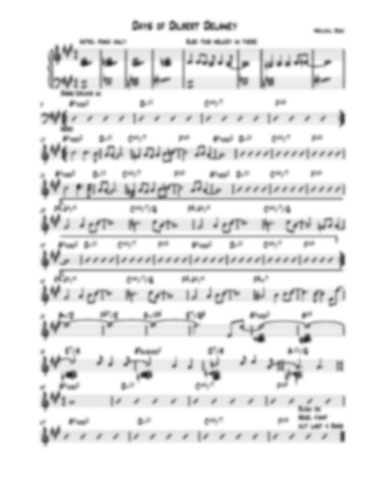 Days of Dilbert Delaney – JoAnn Kane Music Service