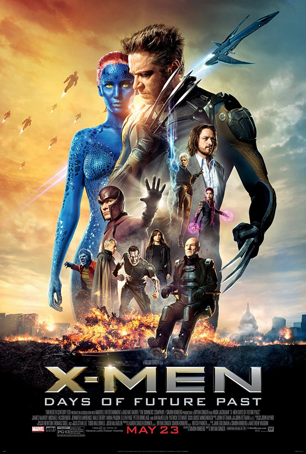 X-Men: Days of Future Past - End Titles